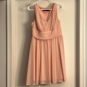 Soft Pink Chiffon Dress, Women’s size US 8